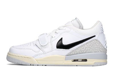 Jordan Legacy 312 Low Top Vintage Basketball Shoes Women's Black White