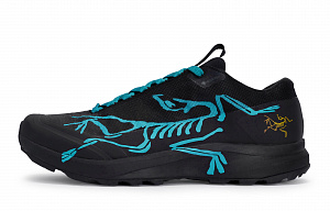 Arcteryx Aerios Fl 2 Slip Resistant, Abrasion Resistant, Breathable Low Top Outdoor Shoes Unisex Black Lake Blue 1 3060711