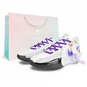 Nike Air Zoom G.T. Cut 3 Wear-Resistant Rebound Slip-Resistant Cushioning Low-Top Basketball Shoes Men's Purple