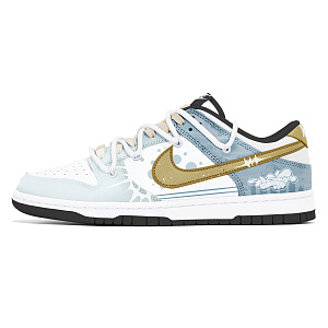 Nike Dunk Skateboard Shoes Unisex Low top Blue 1 3060959