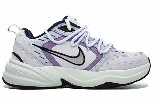 Nike Air Monarch 4 Anti-Slip And Wear-Resistant Height Increasing Low-Top Chunky Sneakers Unisex Taro Purple 1 3061101
