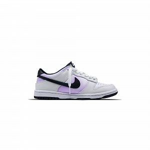 Nike Dunk Skateboard Shoes Unisex Low-Top Black White Purple 1 3061129