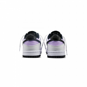 Nike Dunk Skateboard Shoes Unisex Low-Top Black White Purple 3 3061131