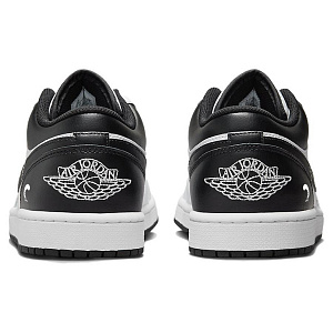 Jordan Air Jordan 1 Vintage Basketball Shoes Men's Low top White/Black 3 3061317