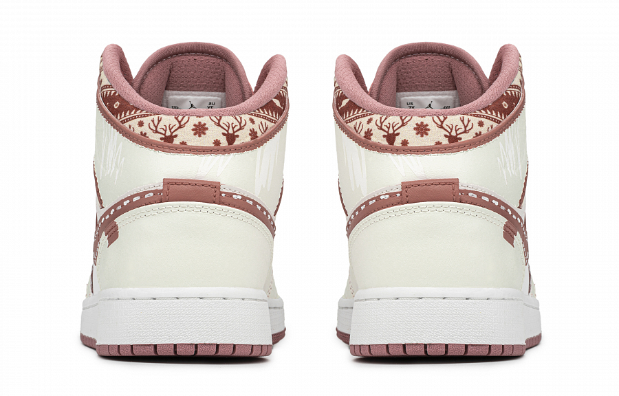 JORDAN Air Jordan 1 Vintage Basketball Shoes Women's Mid top White купить в интернет-магазине Yoocart с быстрой доставкой по России.