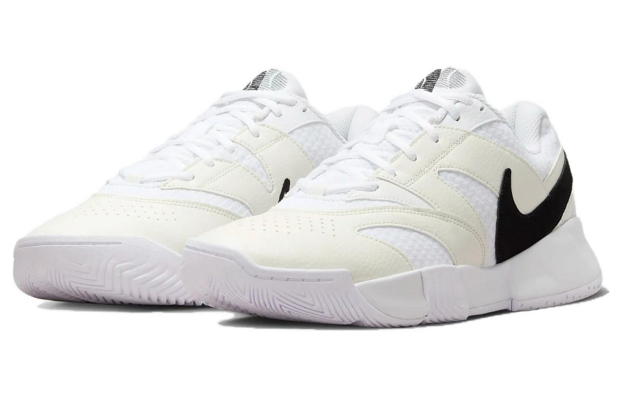NikeCourt Lite 4 'White Black' купить в интернет-магазине Yoocart с быстрой доставкой по России.