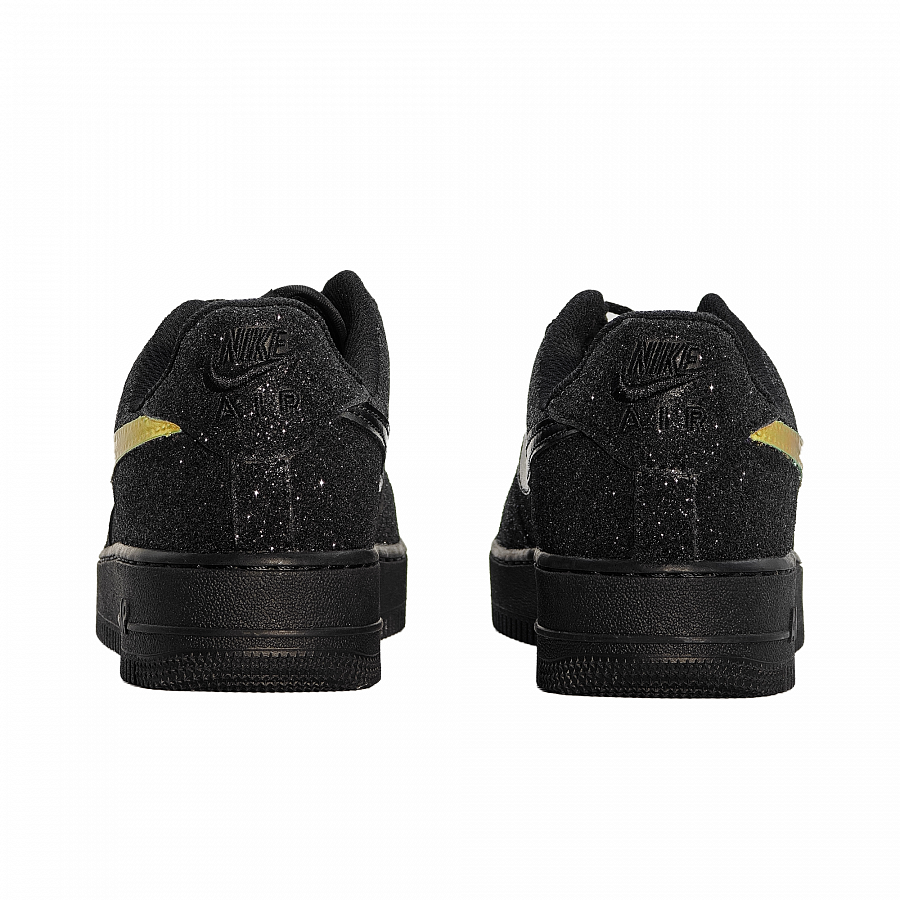 Nike Air Force 1 Baby's Breath Low Top Skateboard Shoes Unisex Black Gold купить в интернет-магазине Yoocart с быстрой доставкой по России.