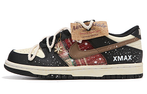 Nike Dunk Slip-Resistant Low-Top Skateboard Shoes Women's Ecru Black 1 3074851