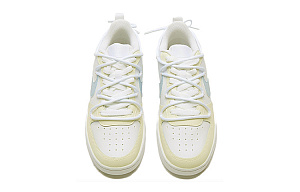 Nike Court Borough 2 Bubble Jellyfish, Cheese Soda Anti Slip Wear Resistant Low Top Skateboard Shoes GS Yellow Blue 3 3074867