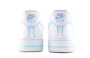 Nike Air Force 1 Low Blue Comic Anime Low-Top Skateboard Shoes Men's Blue White 3 3074984