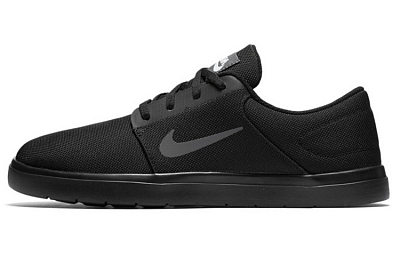 Nike Sb Portmore Ultralight Canvas Black Dark Grey White