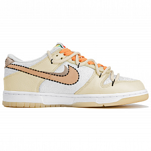 Nike Dunk Low top Skateboard Shoes GS Yellow Cream 1 3076546