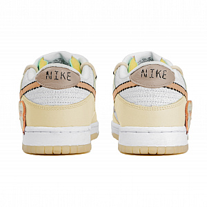 Nike Dunk Low top Skateboard Shoes GS Yellow Cream 3 3076548