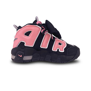 Nike Air More Uptempo High-Top Vintage Basketball Shoes GS Black Pink 1 3076552