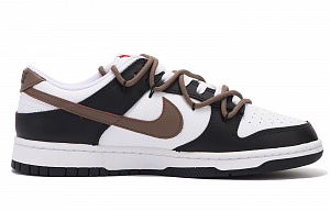 Nike Dunk Chestnut Coverage Impact Resistance Wear-Resistant Low-Top Skateboard Shoes Men's Black Brown 2 3076613