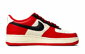Nike Air Force 1 Thermal Cushioning Low Top Skateboard Shoes Unisex Red Gold 1 3076829