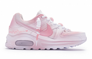 Nike Air Max Command Low-Top Running Shoes GS White Pink 1 3089289