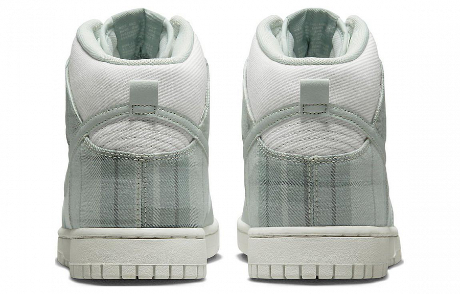 Nike Dunk High Se Tartan Plaid White Light Green купить в интернет-магазине Yoocart с быстрой доставкой по России.