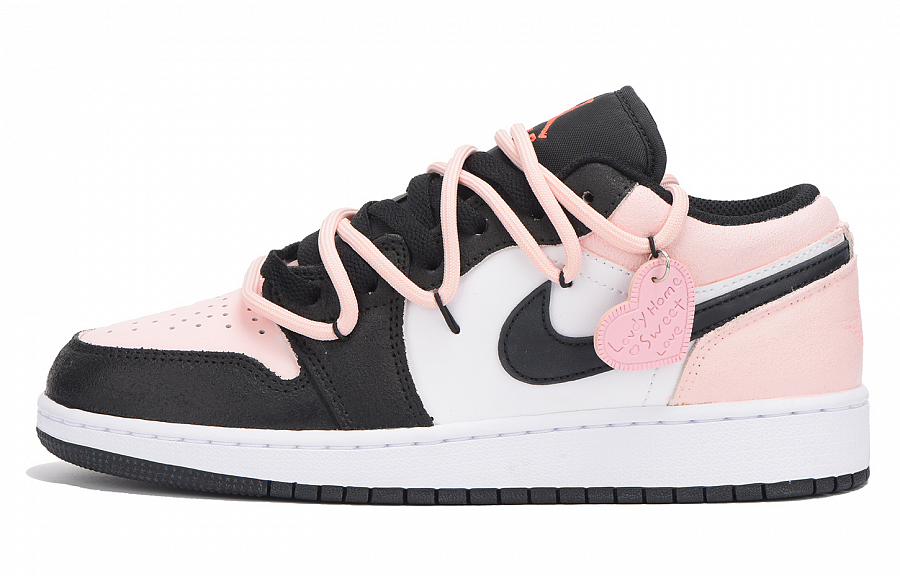 Jordan Air Jordan 1 Low-Top Vintage Basketball Shoes GS Black Pink Jordan Air Jordan 1 Low-Top Vintage Basketball Shoes GS Black Pink купить в интернет-магазине Yoocart с быстрой доставкой по России.