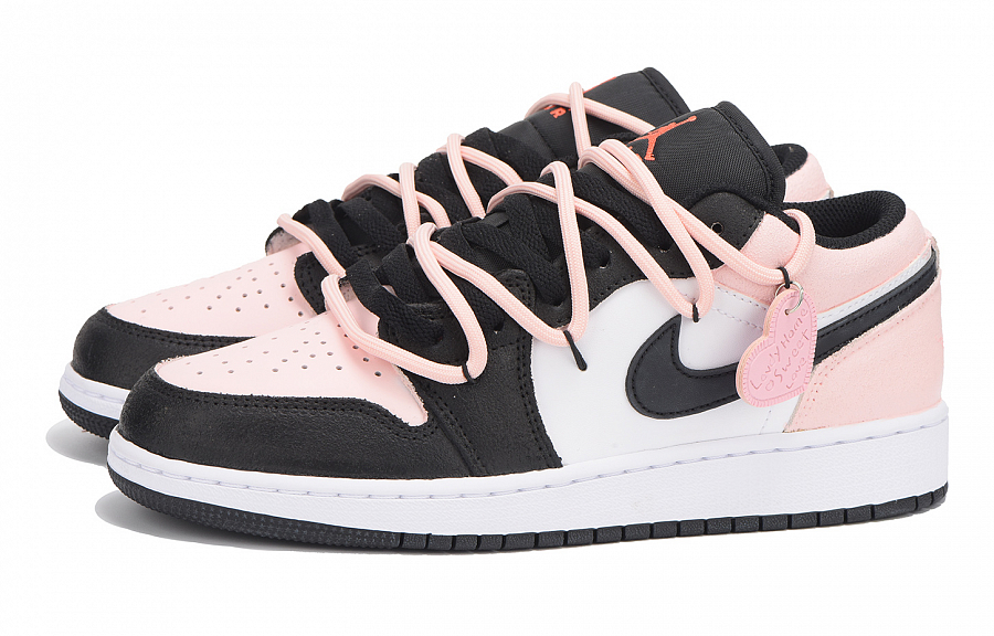 Jordan Air Jordan 1 Low-Top Vintage Basketball Shoes GS Black Pink Jordan Air Jordan 1 Low-Top Vintage Basketball Shoes GS Black Pink купить в интернет-магазине Yoocart с быстрой доставкой по России.