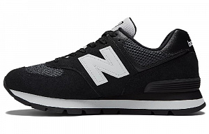 New Balance 574 Rugged 'Black White'