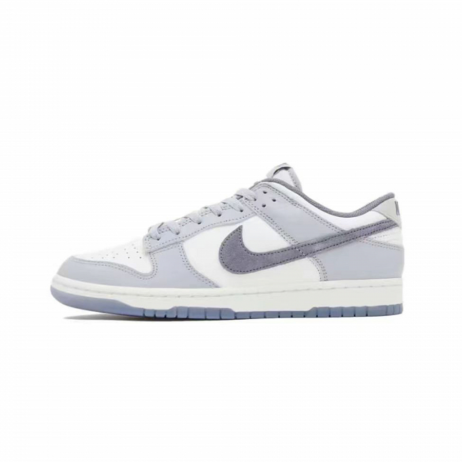 Nike Dunk Low top Skateboard Shoes Men's White Gray купить в интернет-магазине Yoocart с быстрой доставкой по России.