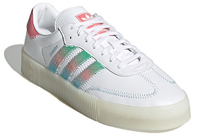 Adidas Sambarose White Green Pink Women's 2 3096004