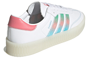 Adidas Sambarose White Green Pink Women's 3 3096005