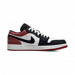 Jordan Air Jordan 1 Vintage Basketball Shoes Men's Low top Black/White/Red 1 3096018