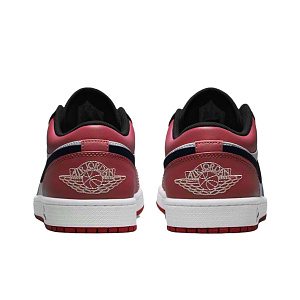 Jordan Air Jordan 1 Vintage Basketball Shoes Men's Low top Black/White/Red 3 3096020
