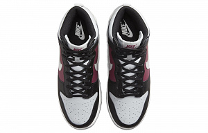 Nike Dunk High Black Rosewood Pure Platinum Women's 3 3096080