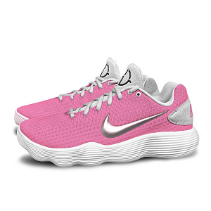 Nike Hyperdunk 2017 Basketball Shoes Men's Low top Pink/White/Gray 2 3096522