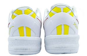 Nike Kobe 8 Cushioned Slip-Resistant Abrasion-Resistant Low-Top Basketball Shoes Unisex Yellow Black 3 3096546