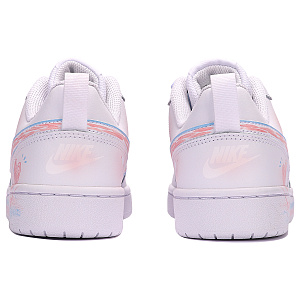 Nike Court Borough Low 2 Low top Skateboard Shoes GS Pink White 3 3096577