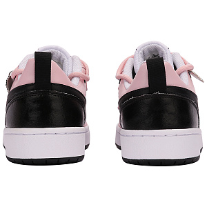 Nike Court Borough Series Skateboard Shoes Women's Low top Black/Pink 3 3097267