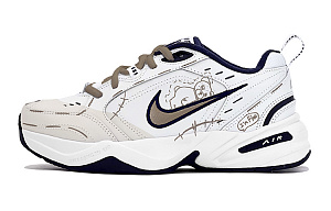 Nike Air Monarch 4 Shock Absorbers Low Top Chunky Sneakers Unisex Khaki 1 3102461