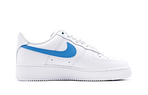 Nike Air Force 1 Van Gogh, Starry Sky, Artistic Oil Painting Low Top Skateboard Shoes Men's White Blue 1 3102474