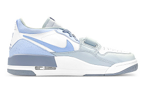 Jordan Legacy 312 Low-Top Skateboard Shoes Men's White Blue Green 1 3103357