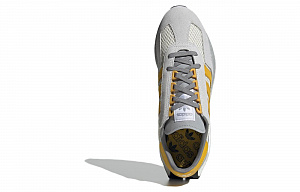 Adidas Originals Retropy E5 Durable Breathable Low-Top Casual Running Shoes Unisex Gray Yellow 3 3103480