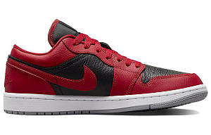 Jordan 1 Low Se Homage Split Gym Red Cement Grey Women's 1 3103649