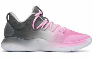 Nike Hyperdunk X Cushioning Anti-Slip And Wear-Resistant Low-Top Basketball Shoes Men's Pink Gray White 1 3103693