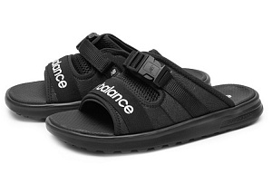 New Balance 330 Slides 'Black White' 2 3104051