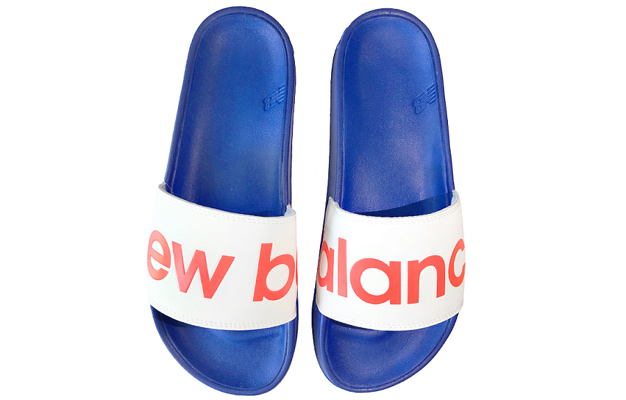 New Balance 200 Slippers White/Blue/Red купить в интернет-магазине Yoocart с быстрой доставкой по России.