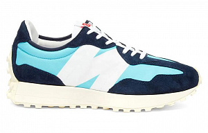 New Balance 327 Navy White Women's 1 3106392