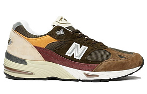 New Balance 991 Olive Burgundy Brown 1 3106992