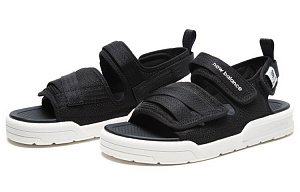 New Balance 3206 Series Fashion Unisex Black Sandals 'Black White' 1 3107476