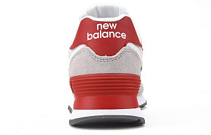 New Balance 574 Series Of Grey Red Women's 3 3108048