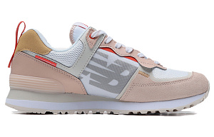 New Balance 574 Shoes For Pink/Orange Women's 1 3108074