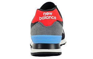 New Balance 574 Black Velocity Red 3 3108262