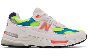 New Balance 992 White Neon Cyan 1 3112267